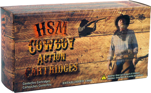 HSM Ammo 210 Grain SWC Ammunition – 50 Rounds