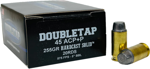 Doubletap .45 ACP 255 Grain SWC Ammunition – 20 Rounds