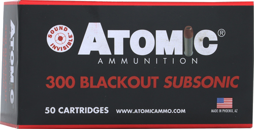 Atomic Ammunition 220 Grain Ammunition – 50 Rounds