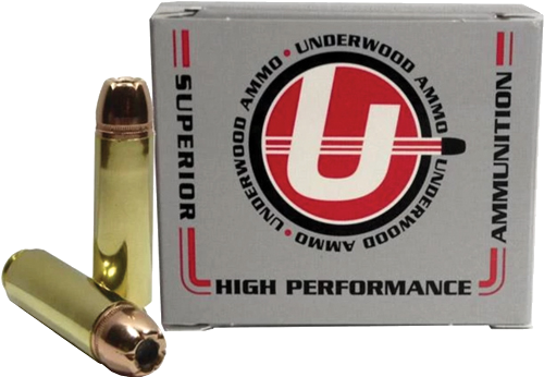 Underwood Ammo 50 Beowulf 350 Grain Jacketed Hollow Point Ammunition – 20 Rounds