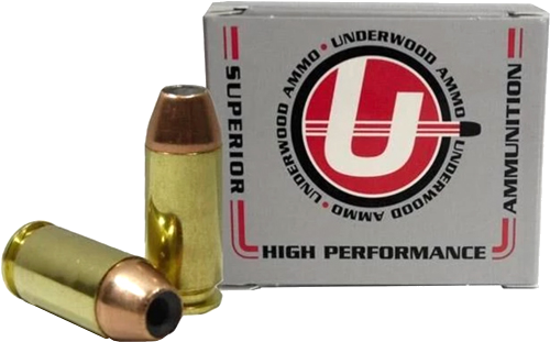 Underwood Ammo 460 Rowland 185 Grain Jacketed Hollow Point Ammunition – 20 Rounds