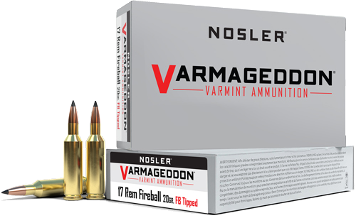 Nosler Bullets Varmageddon 20 Grain Ammunition – 20 Rounds