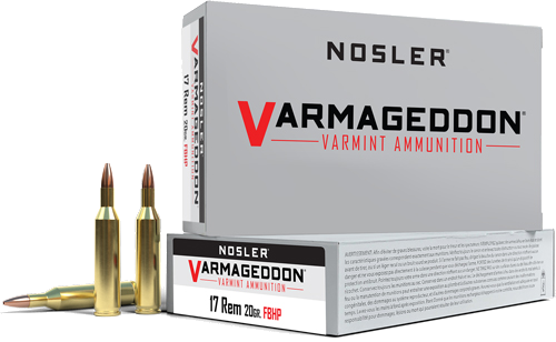 Nosler Bullets Varmageddon 20 Grain Ammunition – 20 Rounds