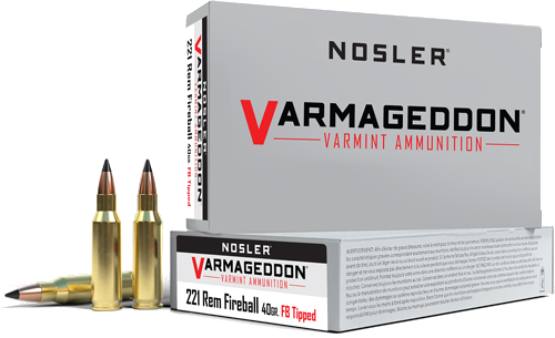 Nosler Bullets Varmageddon 40 Grain Ammunition – 20 Rounds