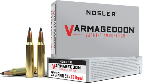 Nosler Bullets Varmageddon .223 Rem 53 Grain Ammunition – 20 Rounds