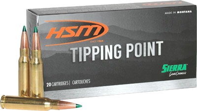 HSM Ammo 7mm-08 Rem 165 Grain Ammunition – 20 Rounds