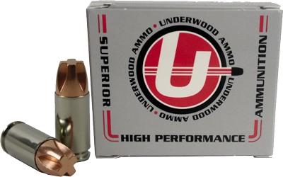 Underwood Ammo 9mm 115 Grain Ammunition – 20 Rounds, +P