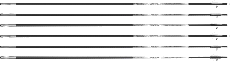 Scott Archery Altra Arrows 204 Centrum Premier 350 32" 6-Pack Fletched