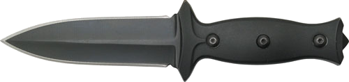 American Buffalo Knife & Tool Elite Boot 3.5" Blade with Metal & Nylon Clips Knife