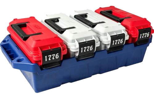 MTM 30 Caliber 4 Can Ammo Crate America 250 Edition Ammunition