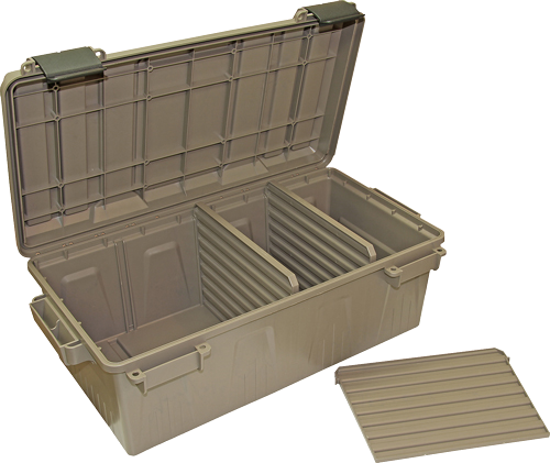MTM Ammo Crate Divided Utility Box Dark Earth Ammunition