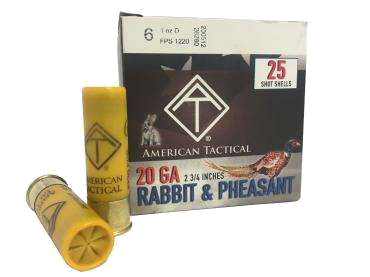 ATI Game Load 20 Gauge #6 Shot Ammunition – 250 Rounds