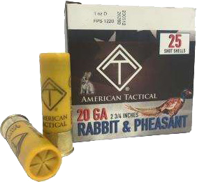 ATI Game Load 20 Gauge #7.5 Shot Ammunition – 250 Rounds