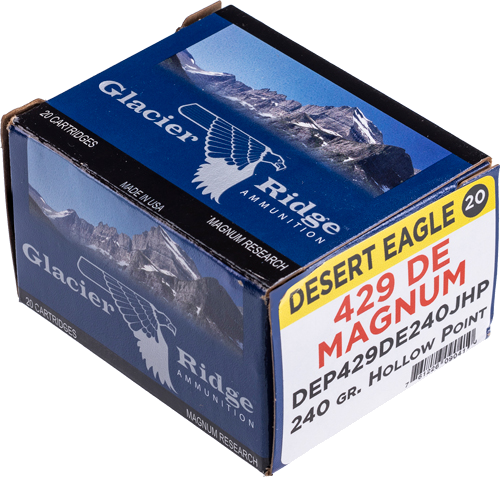 Desert Eagle 429 De 240 Grain Jacketed Hollow Point Ammunition – 20 Rounds