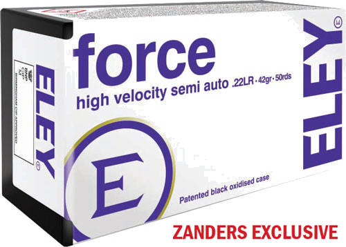 Eley Force .22 LR 42 Grain Ammunition – 50 Rounds