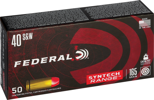 Federal Ae .40 S&W 165 Grain Ammunition – 50 Rounds