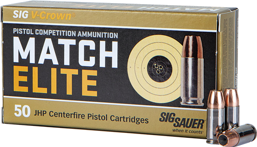 SIG Sauer Ammo 9mm 147 Grain Ammunition – 50 Rounds