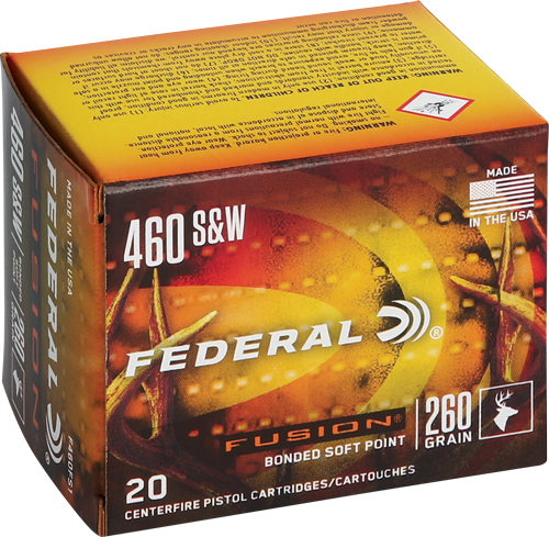 Federal Fusion 260 Grain Ammunition – 20 Rounds