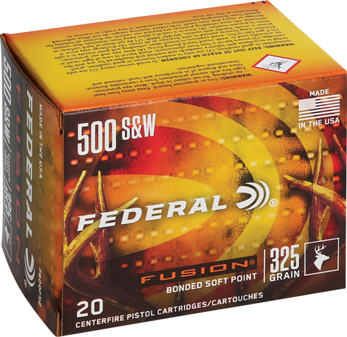 Federal Fusion 325 Grain Ammunition – 20 Rounds