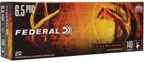 Federal Fusion 6.5 PRC 140 Grain Ammunition – 20 Rounds