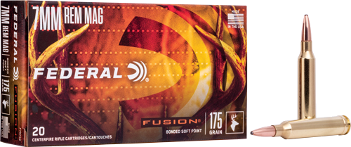 Federal Fusion 7mm Rem Mag 175 Grain Ammunition – 20 Rounds