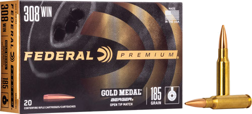 Federal Medal .308 Win 185 Grain Ammunition – 20 Rounds