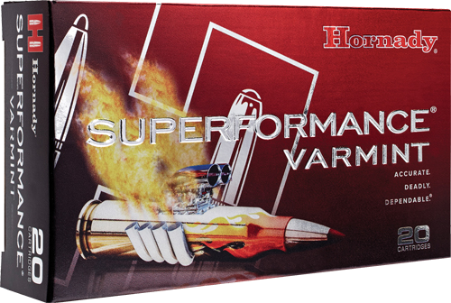 Hornady Superformance .22-250 Rem 35 Grain Ammunition – 20 Rounds