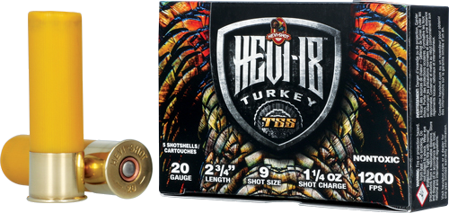 Hevi-Shot Heavy 18 Tss 20 Gauge #9 Shot Ammunition – 5 Rounds