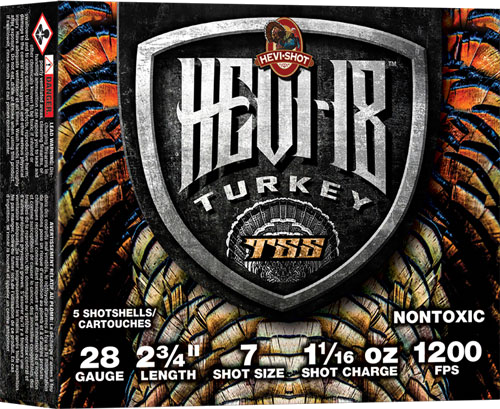 Hevi-Shot Heavy 18 Tss 28 Gauge #7 Shot Ammunition – 5 Rounds