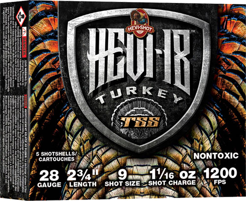 Hevi-Shot Heavy 18 Tss 28 Gauge #9 Shot Ammunition – 5 Rounds