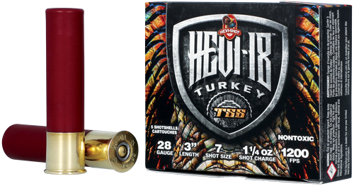 Hevi-Shot Heavy 18 Tss 28 Gauge #7 Shot Ammunition – 5 Rounds