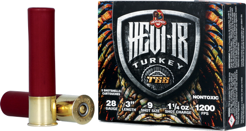 Hevi-Shot Heavy 18 Tss 28 Gauge #9 Shot Ammunition – 5 Rounds