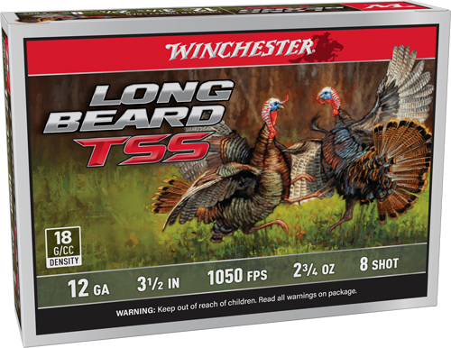 Winchester Long Beard Tss 12 Gauge #8 Shot Ammunition – 5 Rounds