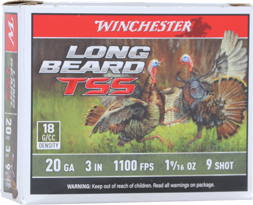 Winchester Long Beard Tss 20 Gauge #9 Shot Ammunition – 5 Rounds