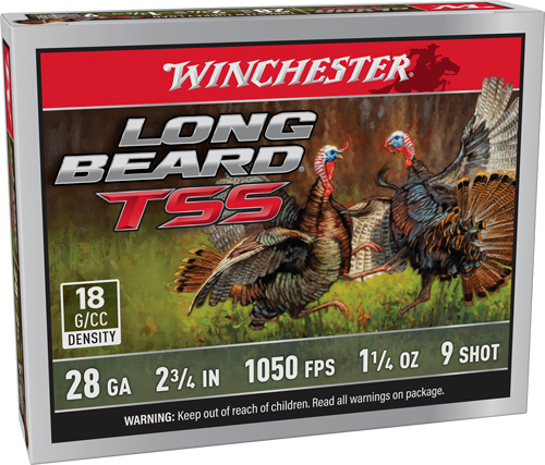 Winchester Long Beard Tss 28 Gauge #9 Shot Ammunition – 5 Rounds
