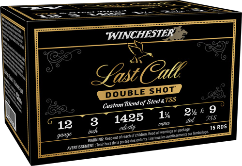 Winchester Last Call 12 Gauge #2.5 Shot Ammunition – 25 Rounds