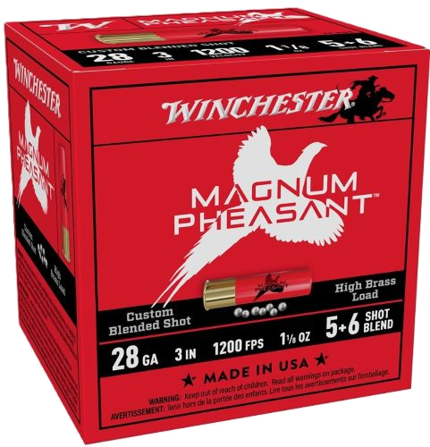 Winchester Magnum Pheasant 28 Gauge Ammunition – 25 Rounds