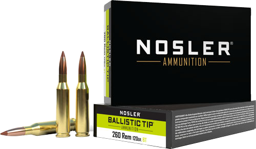 Nosler Bullets 120 Grain Ammunition – 20 Rounds