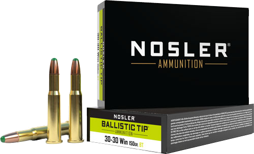 Nosler Bullets Bt .30-30 Win 150 Grain Ammunition – 20 Rounds
