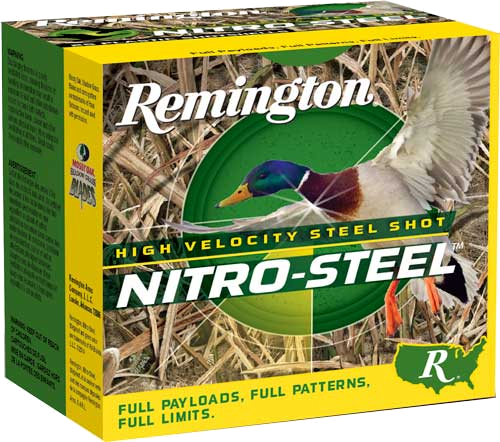 Remington Nitro-Steel 12 Gauge #2 Shot Ammunition – 25 Rounds