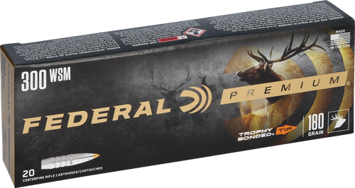 Federal Premium 300 WSM 180 Grain Ammunition – 20 Rounds