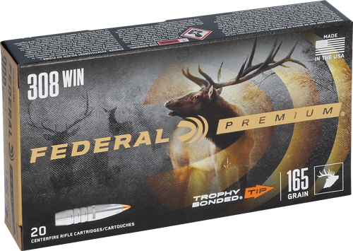 Federal Premium .308 Win 165 Grain Ammunition – 20 Rounds