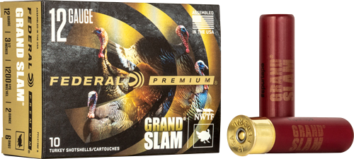 Federal Grand Slam 12 Gauge #6 Shot Ammunition – 10 Rounds