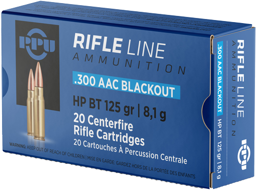 Ppu 125 Grain BTHP Ammunition – 20 Rounds