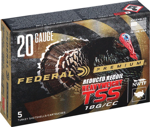 Federal Heavyweight Tss 20 Gauge #9 Shot Ammunition – 5 Rounds