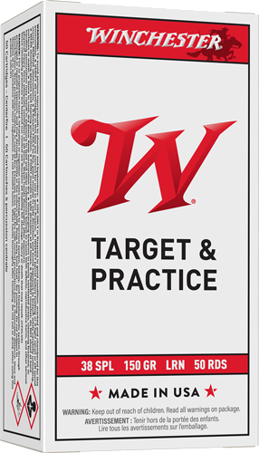 Winchester USA .38 Special 150 Grain Ammunition – 50 Rounds