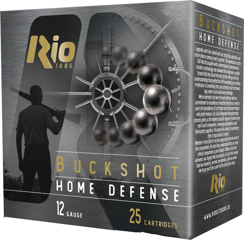 Rio Ammunition Home Defense 12 Gauge Ammunition – 25 Rounds