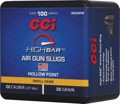 Cci High Bar Air Pellets 22 35 Grain HP Box