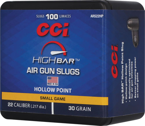Cci High Bar Air Pellets 22 30 Grain HP Box