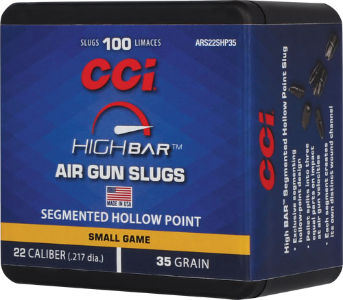 Cci High Bar Air Pellets 22 35 Grain HP Box